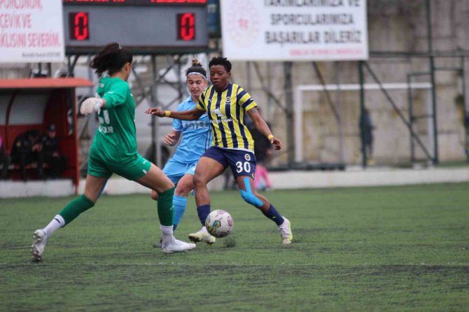 Trabzon’daki Kadın Derbisi Berabere Sonuçlandı