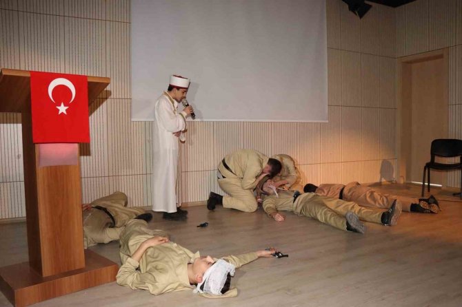 Yusuf Ziyabey Lisesi Çanakkale Ruhunu Yansıttı