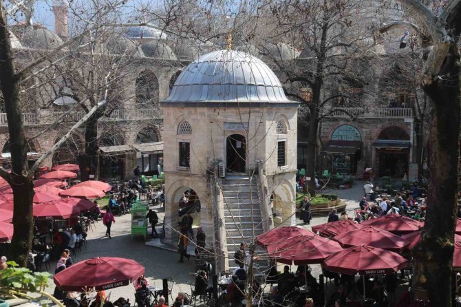 500 Yıllık Handa Bulunan Mescit Mimarisiyle Dikkat Çekiyor