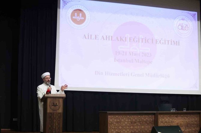 Diyanet İ̇şleri Başkanı Erbaş: “Bireysel Ve Toplumsal Huzur, Sağlam Temellere Dayanan Aile Kurumuyla Mümkündür”