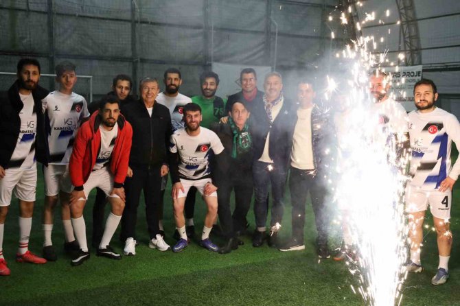 3 Efsane Golcü Yan Yana Geldi