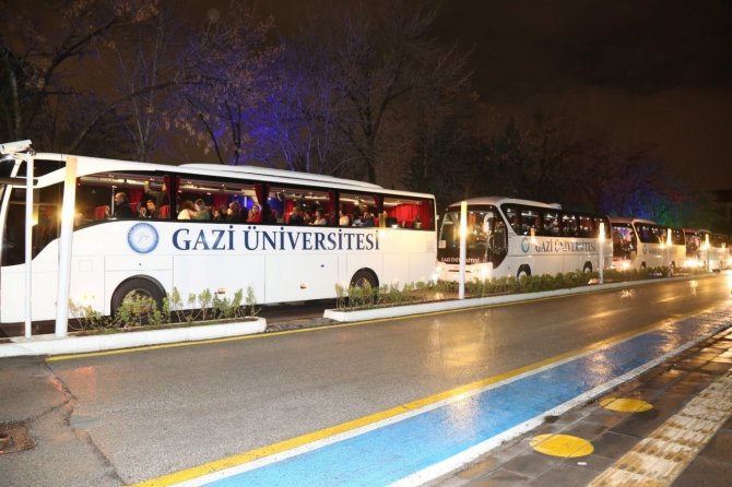Gazi Üniversitesinden Deprem Bölgesine Ramazan Yardımı