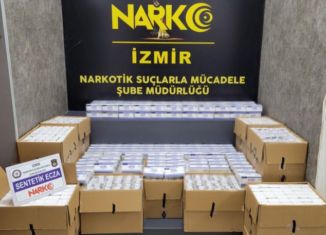 Sentetik Ecza Sevkiyatı Polise Takıldı
