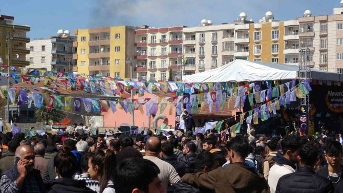 Mardin’de Nevruz Kutlamasında Pkk Paçavrası Açtılar