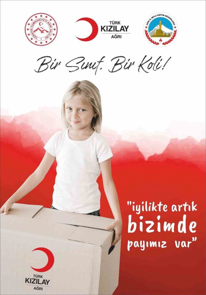 Ağrı’da ‘Bir Sınıf Bir Koli’ Projesi Bu Ramazan Ayında Da Sürüyor
