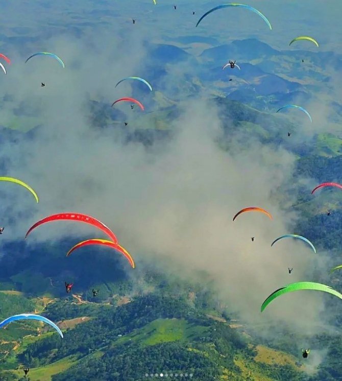 Çameli Yamaç Paraşütü Takımı, Brezilya’da 3.’cü Oldu