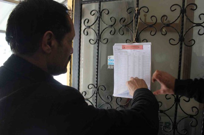 Seçmen Listeleri Askıya Çıktı