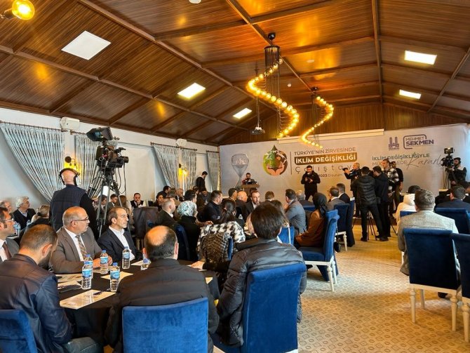 Erzurum’da İklim Değişikliğinin Oluşturabileceği Olumsuzluklar Hakkında Çalıştay Düzenlendi