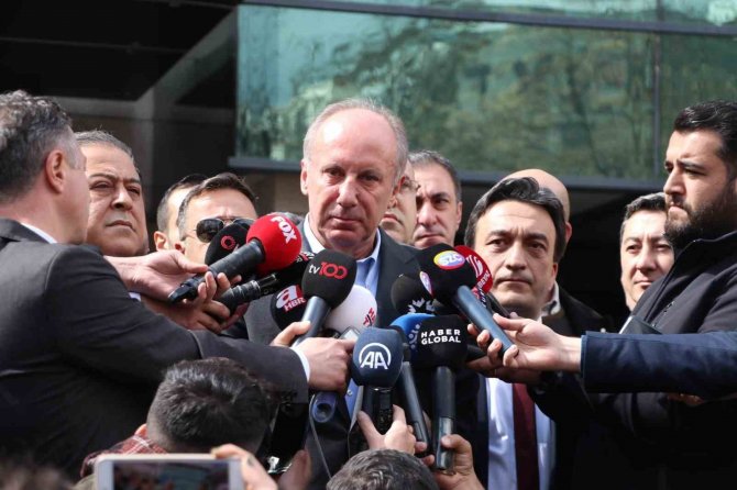 İ̇nce, Cumhurbaşkanlığı Adaylık Başvurusunu Yaptı: “Yüzde 30’un Üzerinde Bir Oyla Tamamlayacağız”