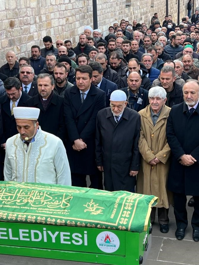 Sp Genel Başkanı Karamollaoğlu, Nevşehir İ̇l Başkanı Simit’in Cenaze Törenine Katıldı