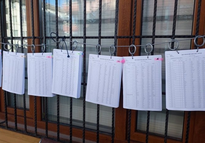 Seçmen Listeleri Askıya Çıktı