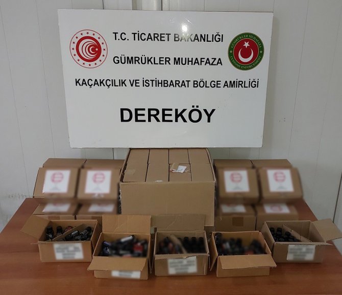 Gümrük Muhafaza Ekipleri 450 Bin Liralık Uçucu Yağ Ele Geçirdi