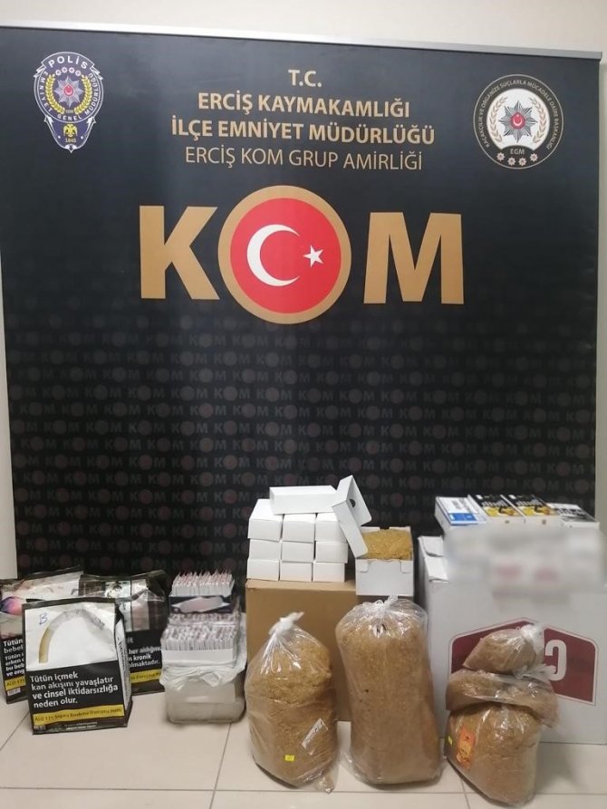 Van’da Kaçakçılık Operasyonu