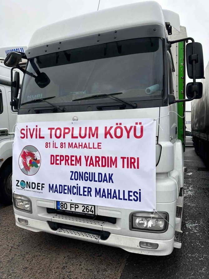 Zondef Madenciler Mahallesi İçin Yola Çıktı
