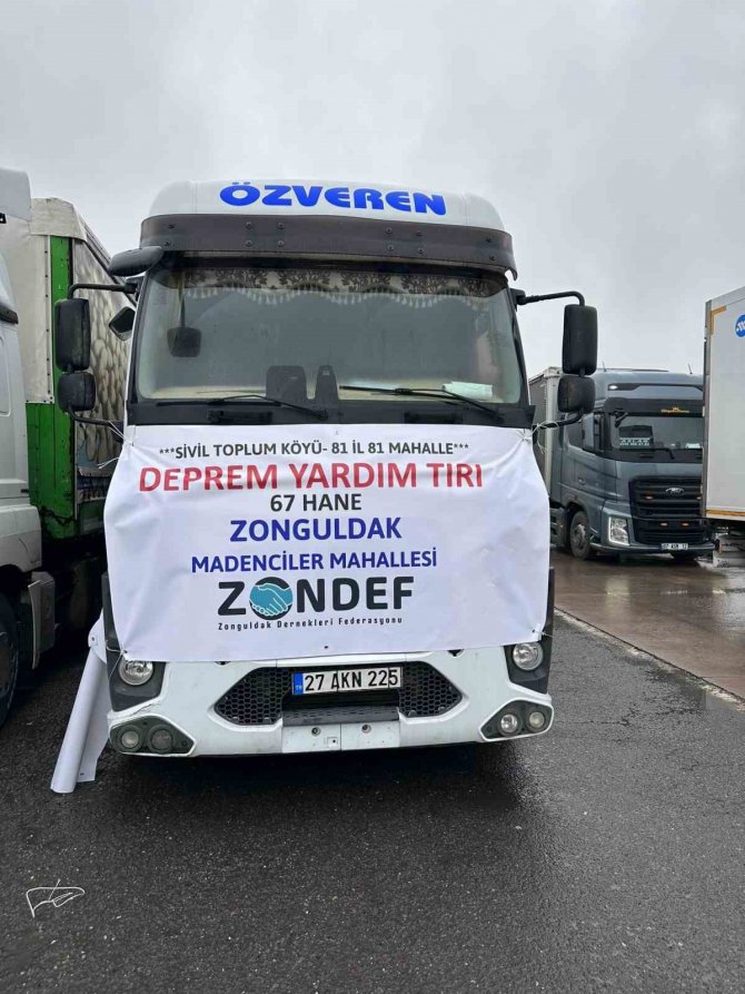 Zondef Madenciler Mahallesi İçin Yola Çıktı