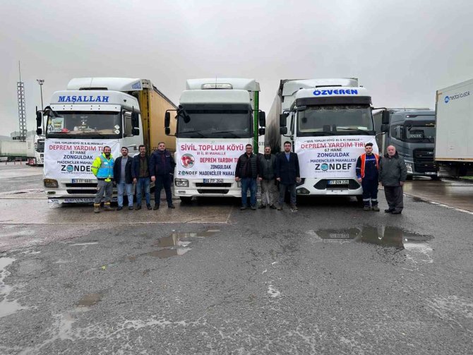 Zondef Madenciler Mahallesi İçin Yola Çıktı