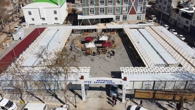 Esnaf Konteyner Çarşıda Satışa Başladı