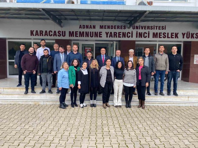Karacasu Memnune İ̇nci Myo’da Devir Teslim Töreni Gerçekleşti
