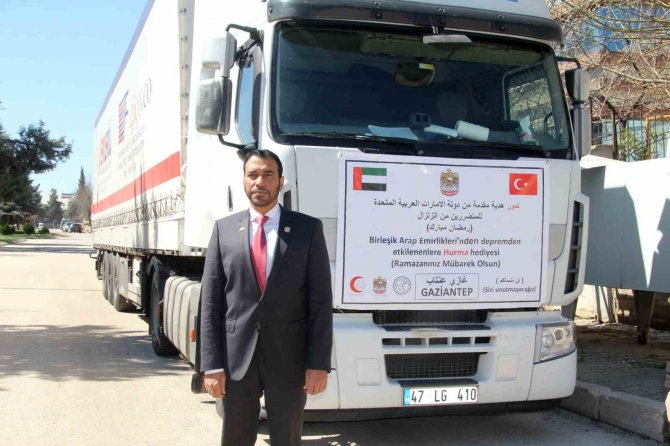 Bae’nden Deprem Bölgesine 200 Ton Hurma