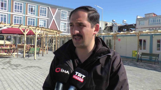 Esnaf Konteyner Çarşıda Satışa Başladı