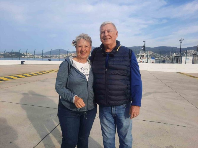 Bodrum’a Sezonun İlk Gemisi Geldi