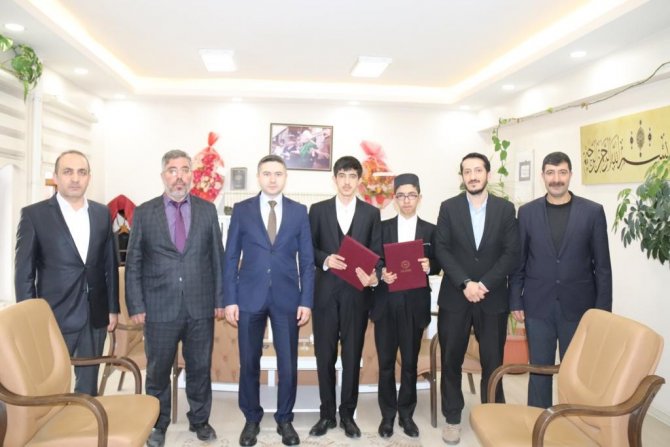 Hafızlar Belgelerini Kaymakam Zeyrek’den Aldılar