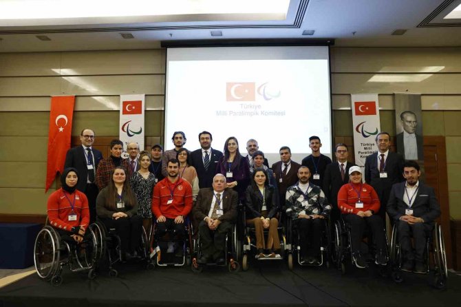 Tmpk Paralimpik Sporcu Konseyi Üyelerinin Tanıtımı Yapıldı
