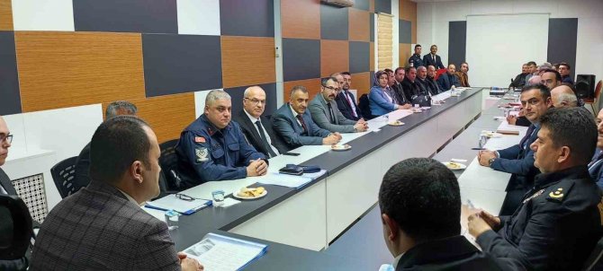 Akdağmadeni’nde Seçim Güvenliği Toplantısı Yapıldı