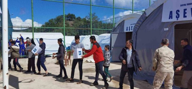 Yırcalı Holding Deprem Bölgesine Desteğini Devam Ettiriyor