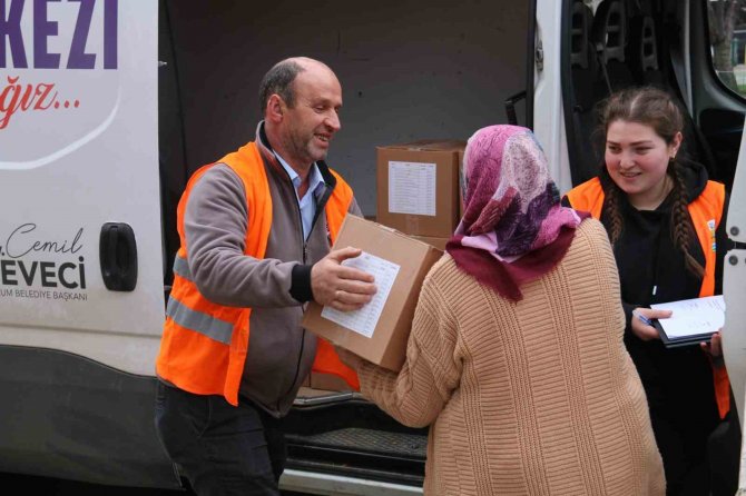 Atakum Belediyesi Ekipleri Ramazan Dayanışması İçin Sahada