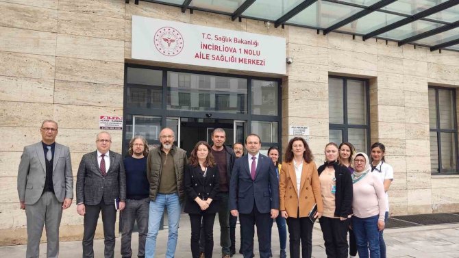 Aydın İ̇l Sağlık Müdürü Şenkul İ̇ncirliova’daki Sağlık Çalışmalarını Yerinde İnceledi