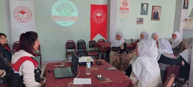 Çiftçilere Yönelik Kalıntı İle Mücadele Eylem Planı Eğitim Çalışmaları