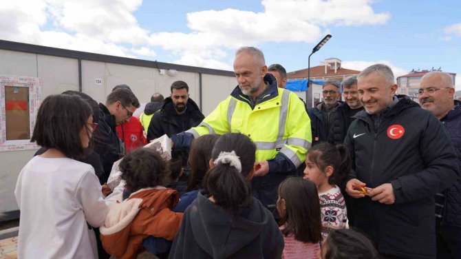Kahramanmaraş Afşin’de Konteynerkentte Yaşam Başladı