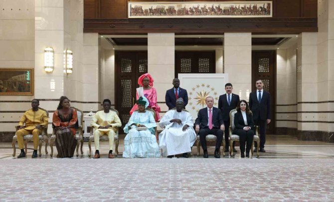 Cumhurbaşkanı Erdoğan, Gambiya Büyükelçisi Conteh’i Kabul Etti