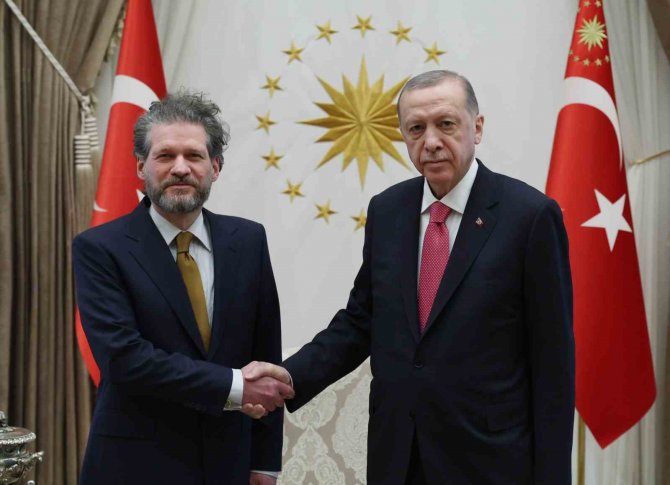 Cumhurbaşkanı Erdoğan, Kuzey Makedonya Büyükelçisi Manasijevski’ Yi Kabul Etti