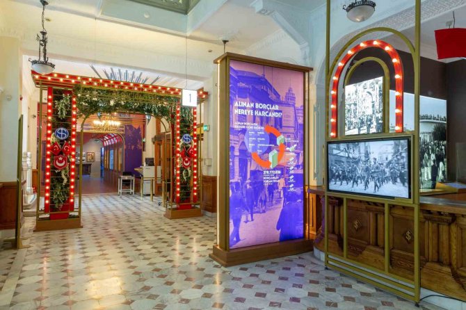 ’Yaşasın Cumhuriyet! Atatürk Döneminde İ̇ktisadi Bağımsızlığın İ̇lk Adımları’ Sergisi Ziyarete Açıldı