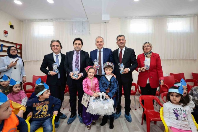 Minikler Dünya Su Günü’nü Başkan Zolan İle Kutladı