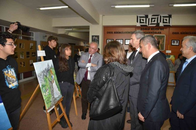 Denizli’nin Mitolojik Hikayelerini En İyi Anlatan Resimler Ödüllendirildi
