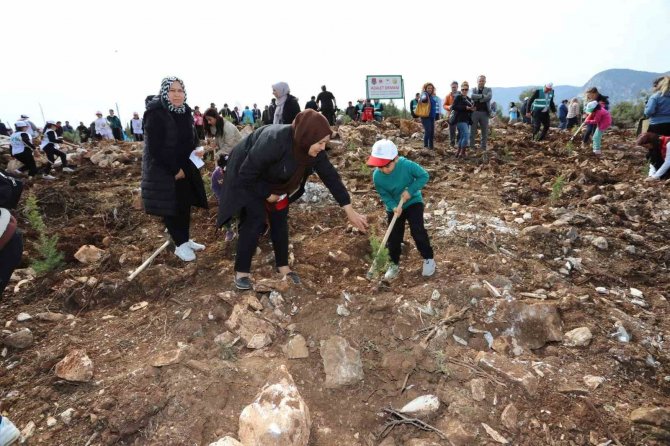 Eşinin Anısına Fidan Diken Depremzede; “O Gece Kıyamet Gibi Bir Şeydi”