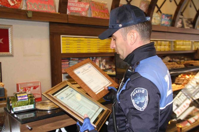 Elazığ’da Zabıta Ekiplerinden Ramazan Ayı Öncesi Denetim