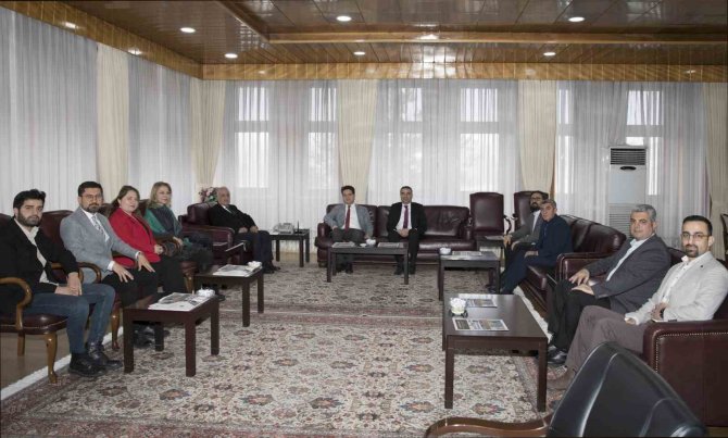 Epdad Ekibinden Rektör Çomaklı’ya Ziyaret