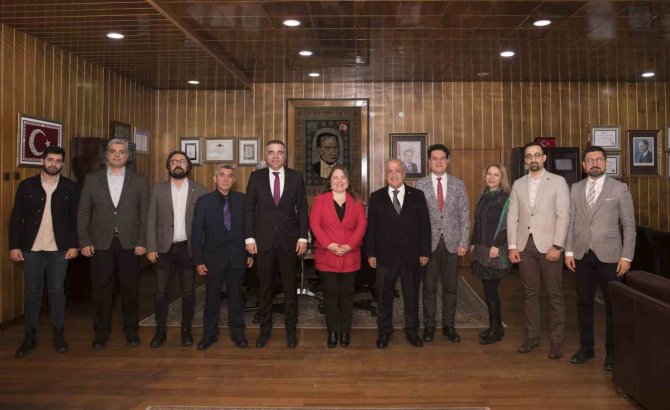 Epdad Ekibinden Rektör Çomaklı’ya Ziyaret