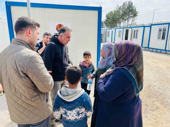 Engelli Depremzede Çocuktan Vali Çağatay’a Çay Daveti
