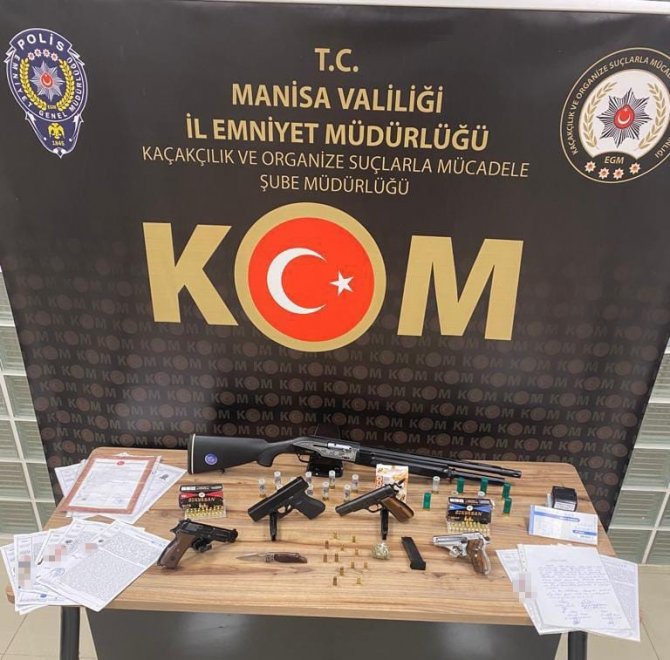 Manisa Emniyeti Suç Örgütünü Çökertti