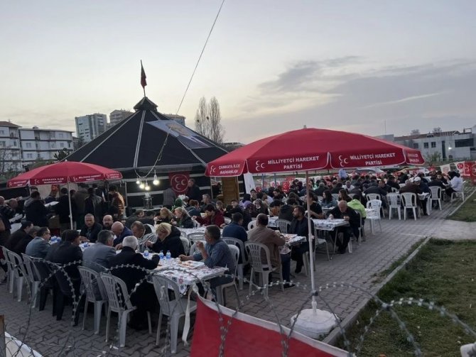Mhp Çankaya İ̇lçe Başkanlığı Bu Yıl Da İftar Verecek