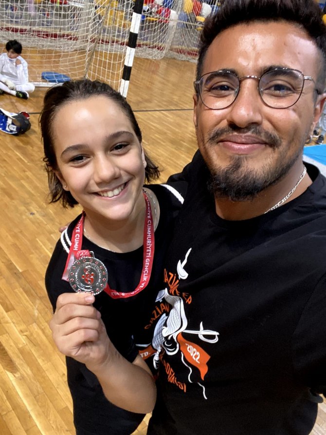 Eskrimde Gaziantep’ten Bir Yıldız Doğuyor