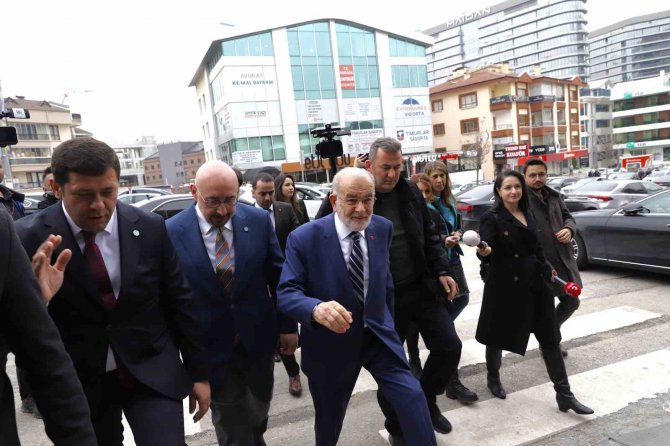 Sp Genel Başkanı Karamollaoğlu’ndan Akşener’e Ziyaret