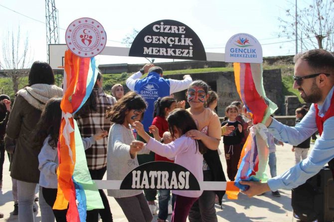 Cizreli Çocuklar Gençlik Ve Spor Bakanlığının Projeleriyle Doyasıya Eğleniyor