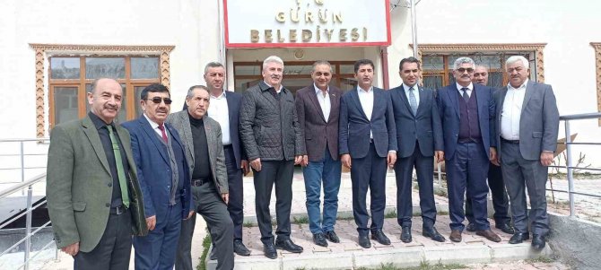 İ̇lçe Belediye Başkanlarından Gürün’e Çıkarma
