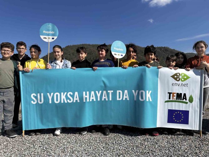 Dünya Su Günü’nde Öğrencilerden Anlamlı Etkinlik